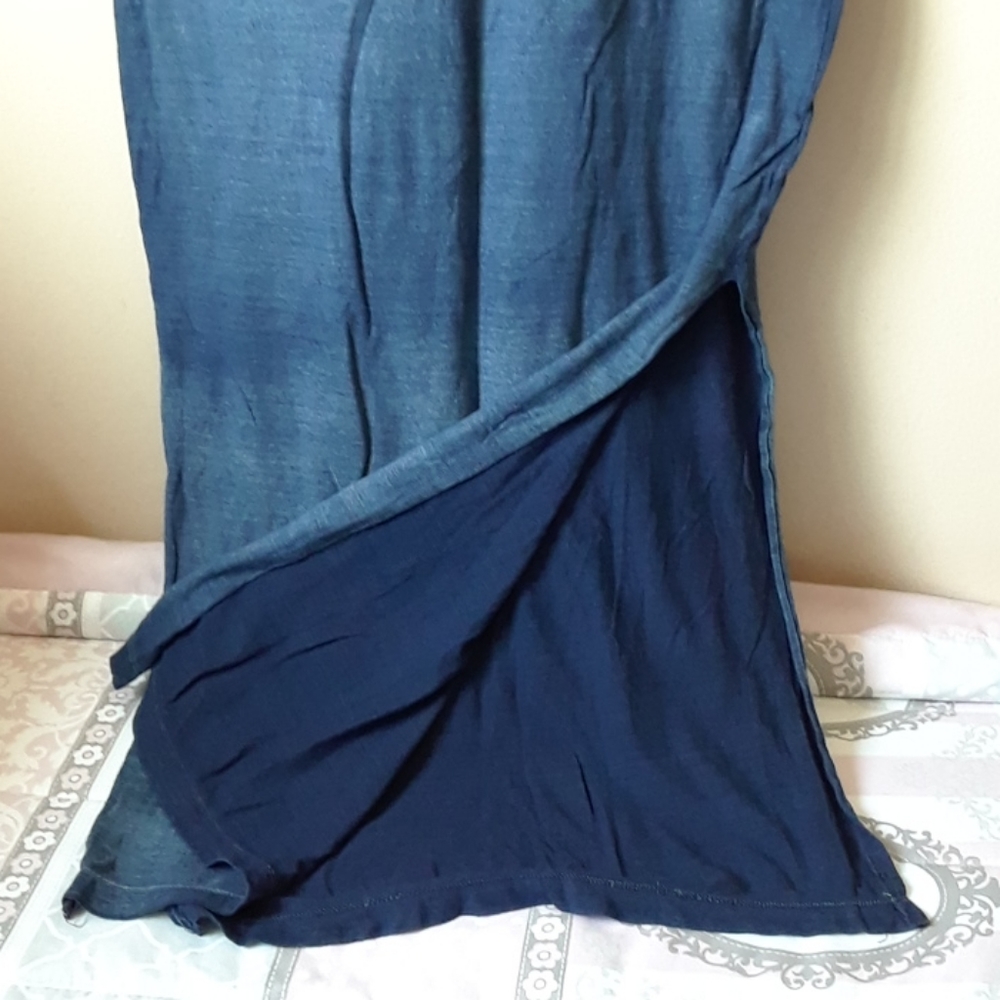 Long Cloth  &  Stone T shirt Dress - Picture 5 of 6